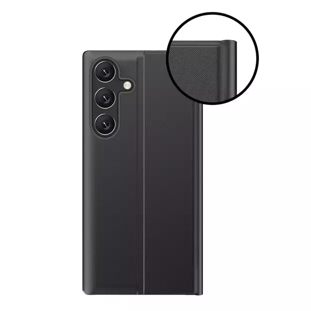 New Sleep Case Cover for Xiaomi Redmi 11A / Poco C55 / Redmi 12C Cover with Flip Stand Black 6