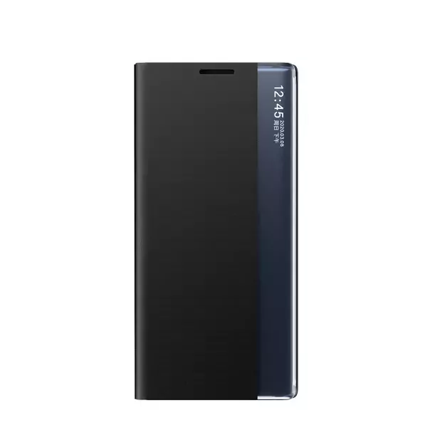 New Sleep Case Cover for Xiaomi Redmi 11A / Poco C55 / Redmi 12C Cover with Flip Stand Black 7
