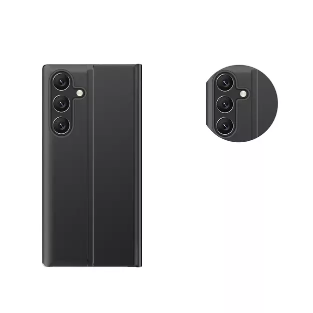 New Sleep Case Cover for Xiaomi Redmi 11A / Poco C55 / Redmi 12C Cover with Flip Stand Black 5