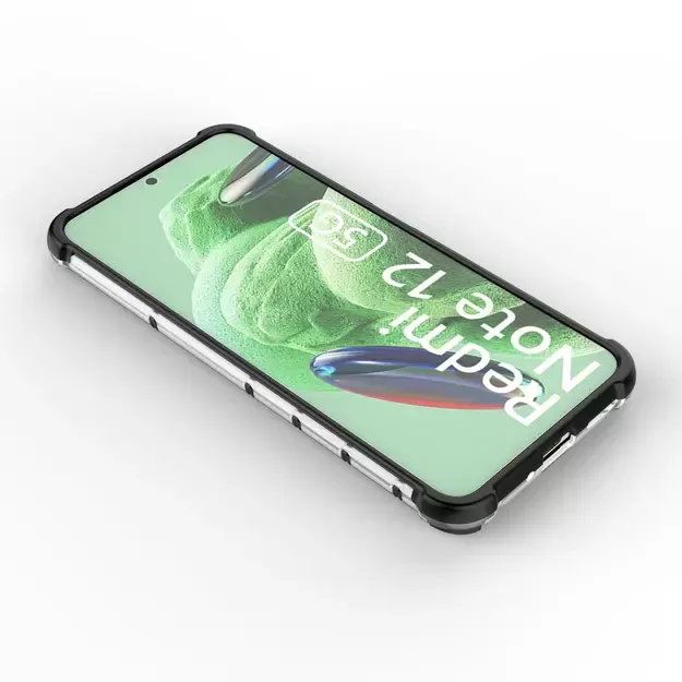 Honeycomb case for Xiaomi Redmi Note 12 5G / Poco X5 5G armored hybrid case blue 15