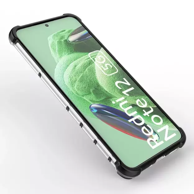 Honeycomb case for Xiaomi Redmi Note 12 5G / Poco X5 5G armored hybrid case blue 14