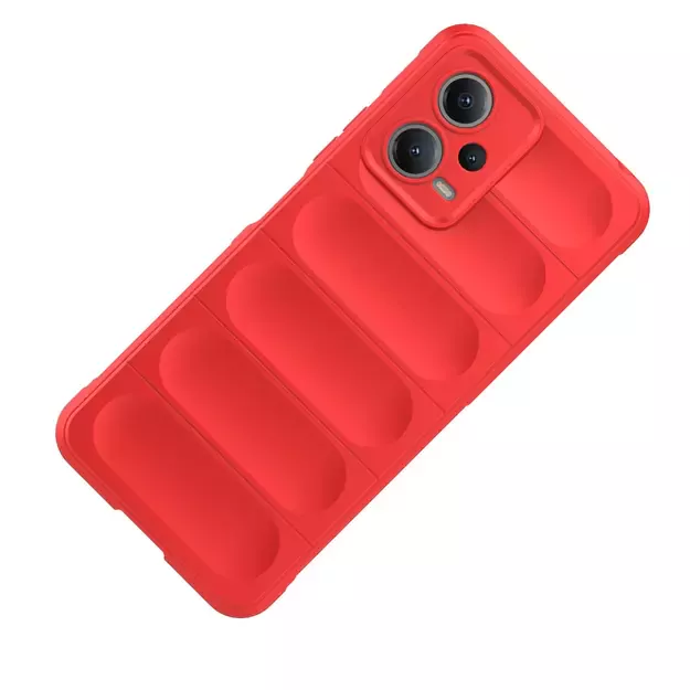 Magic Shield Case for Xiaomi Redmi Note 12 5G / Poco X5 5G Flexible Armor Cover Red 26