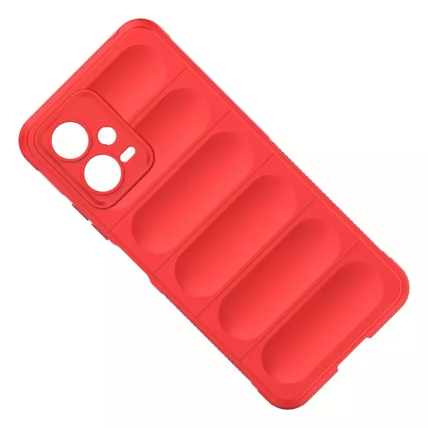 Magic Shield Case for Xiaomi Redmi Note 12 5G / Poco X5 5G Flexible Armor Cover Red 34