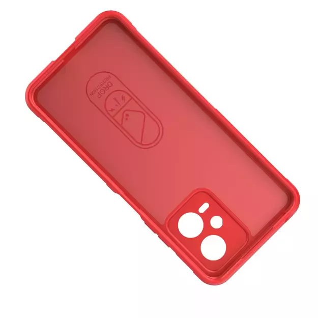 Magic Shield Case for Xiaomi Redmi Note 12 5G / Poco X5 5G Flexible Armor Cover Red 25