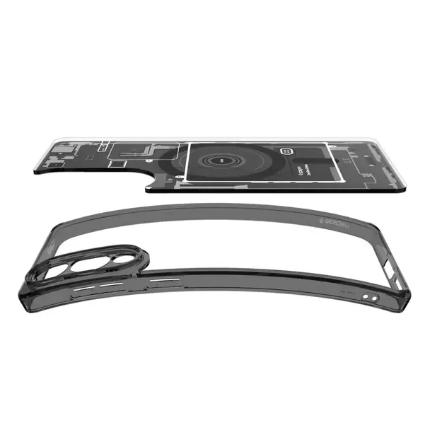 Spigen Ultra Hybrid Mag Case with MagSafe for Samsung Galaxy S25 Edge with Print - Black 5