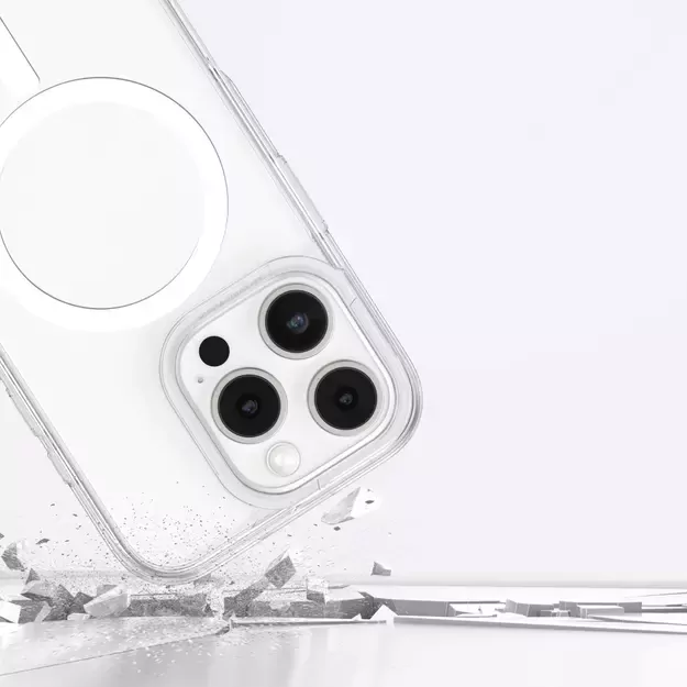 AmazingThing Minimal Mag Case with Magnetic Ring for iPhone 16 Pro - Transparent 7