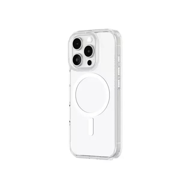 AmazingThing Minimal Mag Case with Magnetic Ring for iPhone 16 Pro - Transparent 2