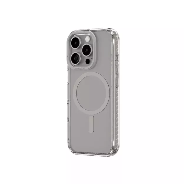 AmazingThing Titan Pro Mag Case with Magnetic Ring for iPhone 16 Pro - Gray 2
