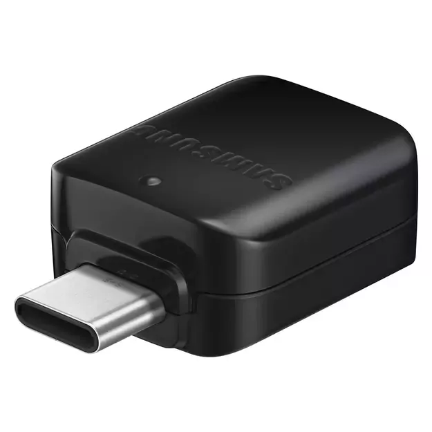 Samsung EE-UN930 USB-A to USB-C OTG Adapter (Bulk - Replacement Packaging) - Black