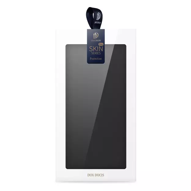 Dux Ducis Skin Pro Case For Realme GT Neo 5 / Realme GT3 Flip Cover Card Wallet Stand Black 15
