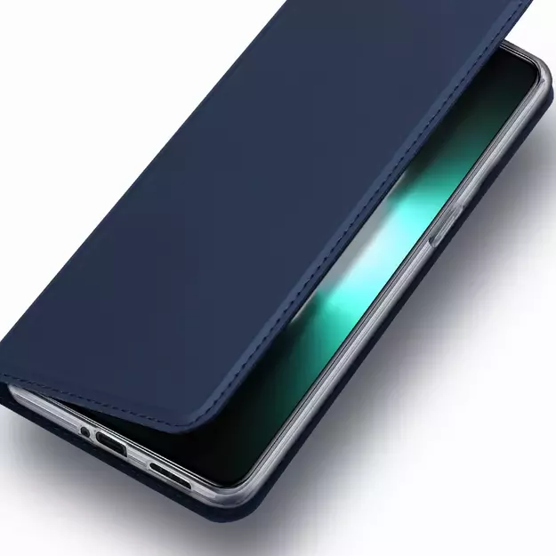 Dux Ducis Skin Pro Case For Realme GT Neo 5 / Realme GT3 Flip Cover Card Wallet Stand Black 20