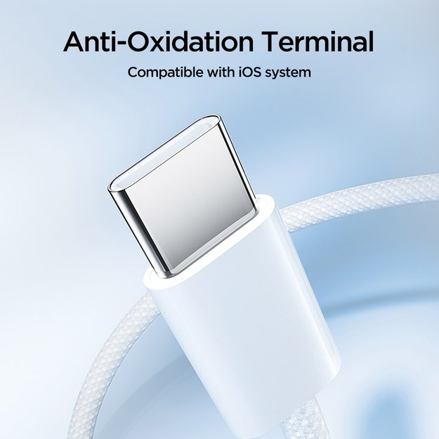 Joyroom Ben Series S-A45 USB-C / USB-C 60W Cable 1m - White 5