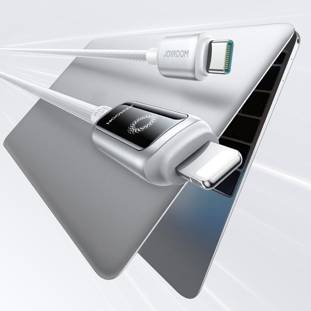 Kabel Joyroom S-A55 StarFlight 30W USB-C - Lightning 1,2m - biały 2