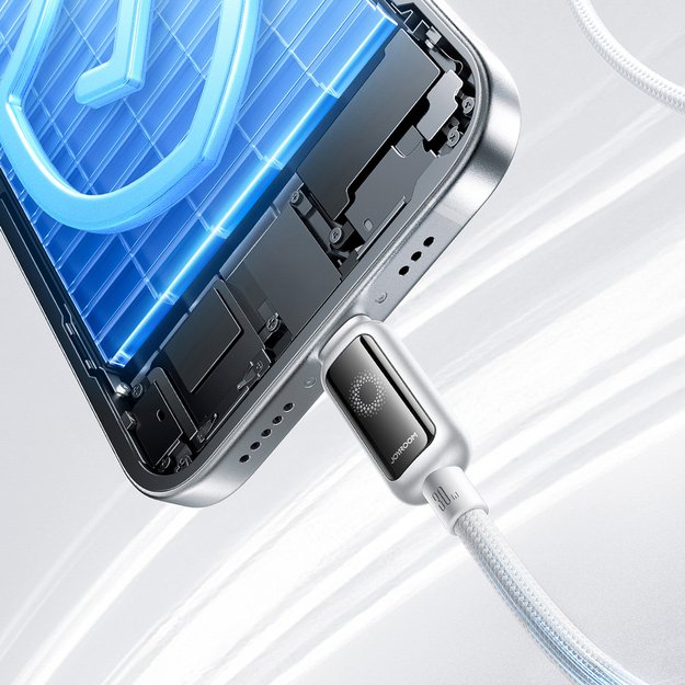 Kabel Joyroom S-A55 StarFlight 30W USB-C - Lightning 1,2m - biały 8