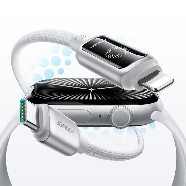 Kabel Joyroom S-A55 StarFlight 30W USB-C - Lightning 1,2m - biały 4