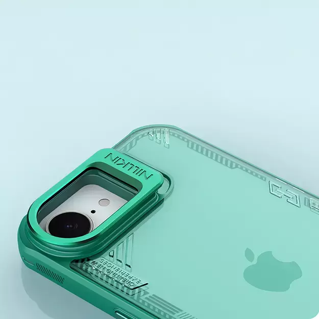 Nillkin Iceblade Prop Case with Stand for iPhone 16e - Green 8
