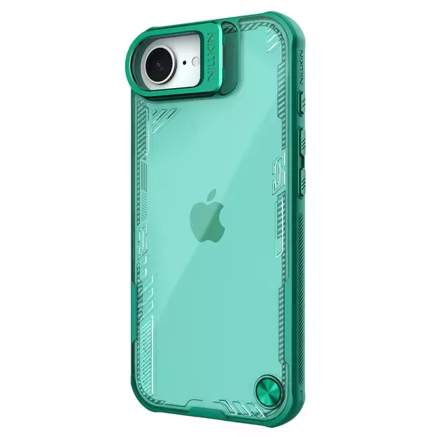 Nillkin Iceblade Prop Case with Stand for iPhone 16e - Green 2