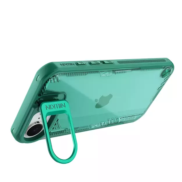 Nillkin Iceblade Prop Case with Stand for iPhone 16e - Green 4