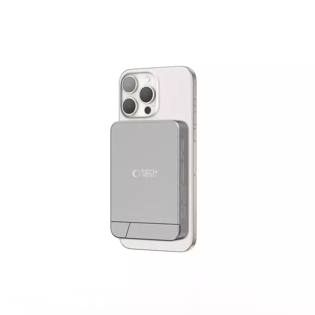 Powerbank Tech-Protect PB14 LifeMag MagSafe 10000 mAh - gray 1