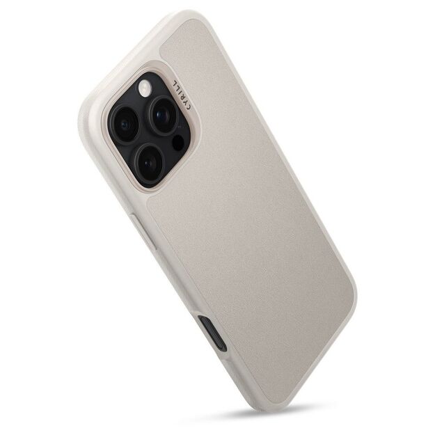 Spigen Cyrill Kajuk MagSafe iPhone 16 Pro Max Case - Beige 4