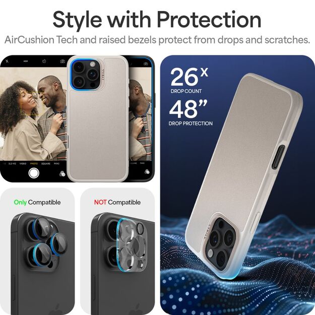 Spigen Cyrill Kajuk MagSafe iPhone 16 Pro Max Case - Beige 11