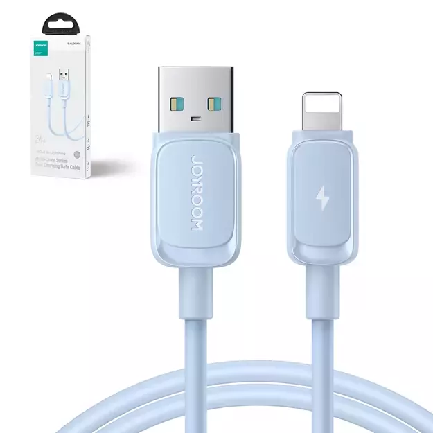 Joyroom Multi-Color Series A14 Lightning / USB-A 2.4A 1.2 m cable - blue 13