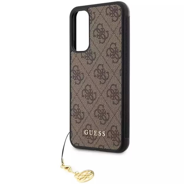 Guess GUHCSA34GF4GBR A34 5G A346 brown/brown hardcase 4G Charms Collection 40