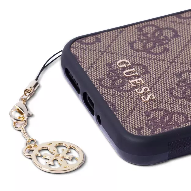 Guess GUHCSA34GF4GBR A34 5G A346 brown/brown hardcase 4G Charms Collection 24