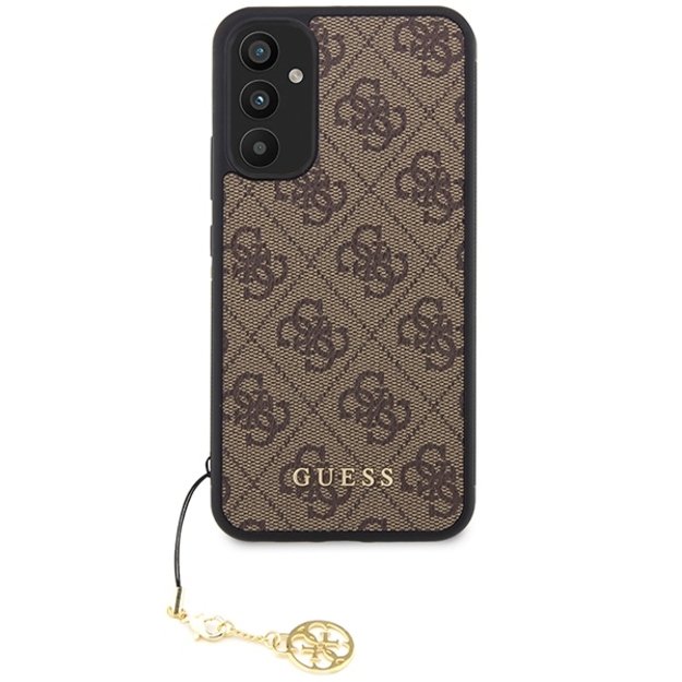 Guess GUHCSA34GF4GBR A34 5G A346 brown/brown hardcase 4G Charms Collection 16