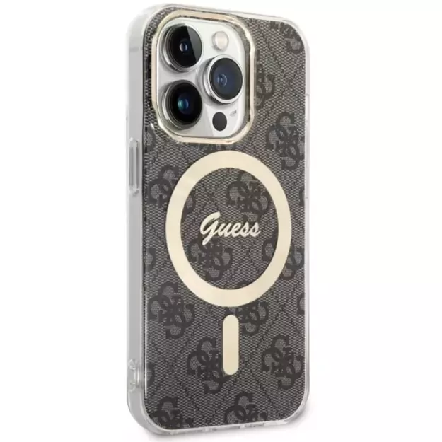 Guess 4G MagSafe case for iPhone 14 Pro - black 5