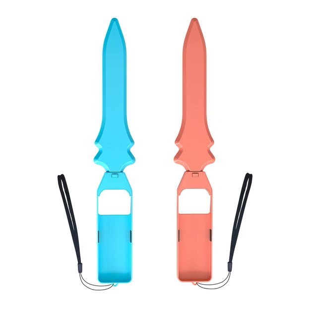 Nintendo Switch 15-in-1 Family Accessory Pack 2 - Orange and Blue Set 14