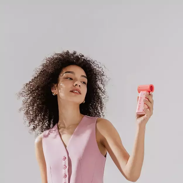 Jisulife Handheld Fan Life9 3600mAh Portable Mini Blower USB Fan - Pink 9
