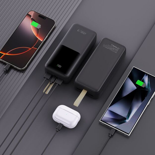 Powerbank Tech-Protect PB03 30000mAh 22.5W - black 5