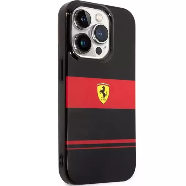 Ferrari FEHMP14LUCOK iPhone 14 Pro 6.1&quot  black/black hardcase IMD Combi Magsafe 10