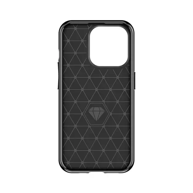 Armored iPhone 15 Pro Thunder Case - black 2