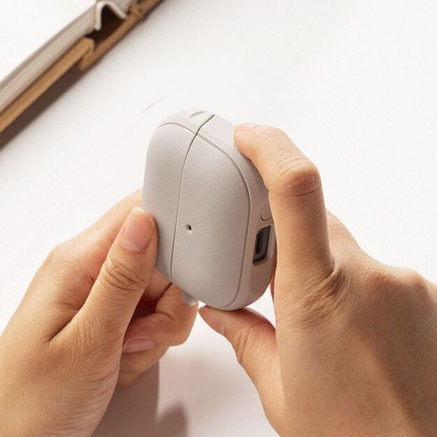 Ringke Onyx MagSafe Case for Samsung Galaxy Buds 3 / 3 Pro - Gray 4