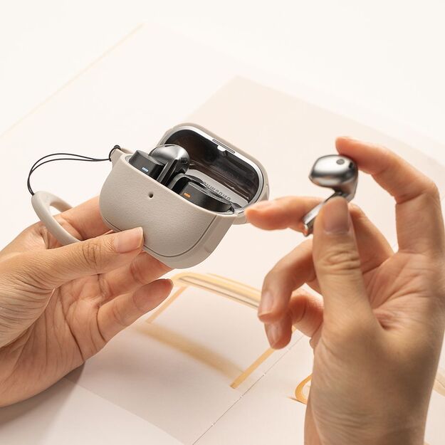 Ringke Onyx MagSafe Case for Samsung Galaxy Buds 3 / 3 Pro - Gray 2