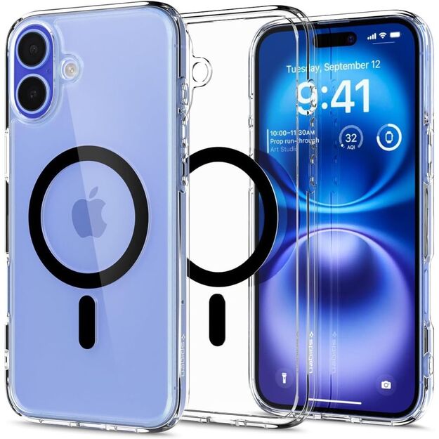 Spigen Ultra Hybrid MagSafe for iPhone 16 - Black