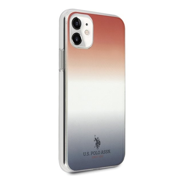 US Polo USHCN61TRDGRB iPhone 11 czerwono-niebieski/blue&red Gradient Pattern Collection 4