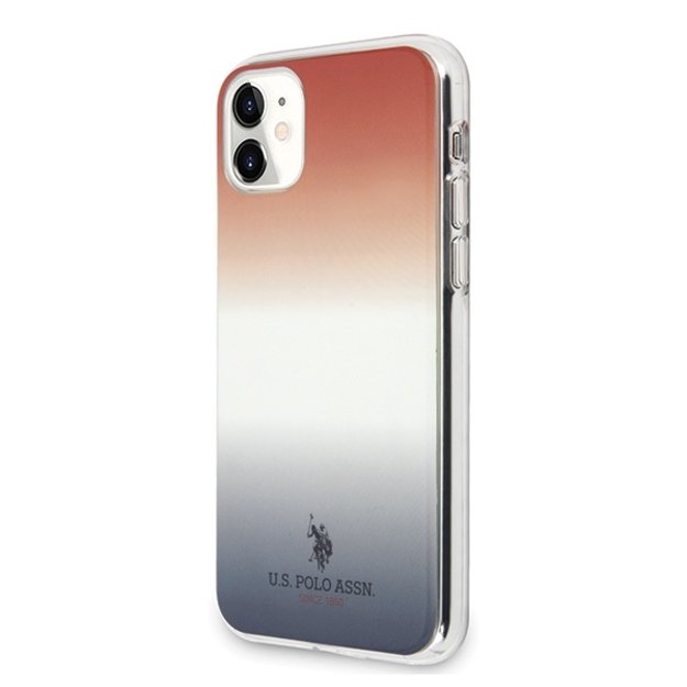 US Polo USHCN61TRDGRB iPhone 11 czerwono-niebieski/blue&red Gradient Pattern Collection 1