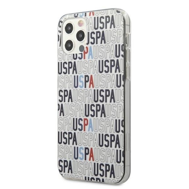 US Polo USHCP12LPCUSPA6 iPhone 12 Pro Max 6,7  biały/white Logo Mania Collection 3
