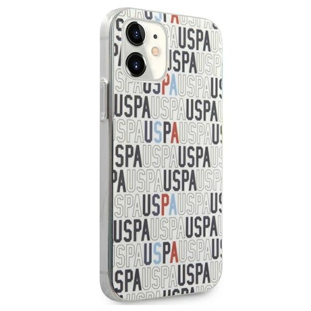 US Polo USHCP12SPCUSPA6 iPhone 12 mini 5,4  biały/white Logo Mania Collection 3