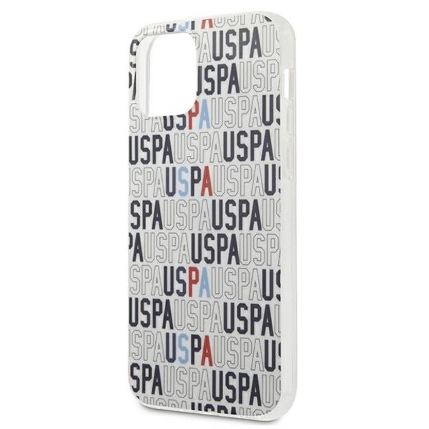 US Polo USHCP12SPCUSPA6 iPhone 12 mini 5,4  biały/white Logo Mania Collection 7