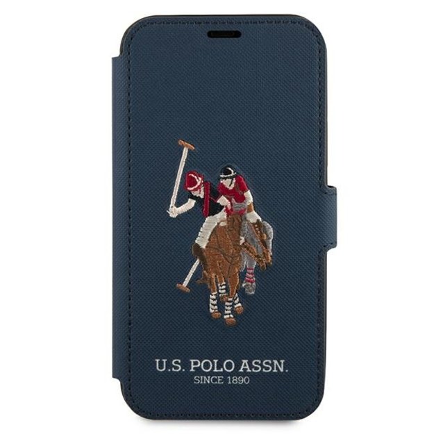 US Polo USFLBKP12LPUGFLNV iPhone 12 Pro Max 6,7  granatowy/navy book Polo Embroidery Collection 1