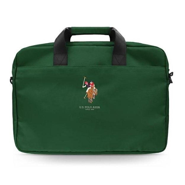 US Polo Assn. bag for a 16&quot  laptop - green