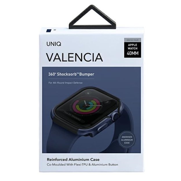 Uniq Valencia case for Apple Watch 4 / 5 / 6 / SE 40mm - blue 1