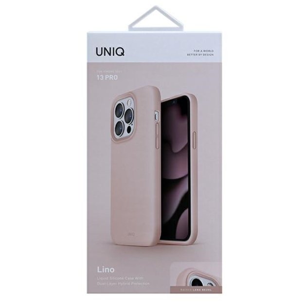 Uniq Lino case for iPhone 13 Pro / iPhone 13 - pink 5