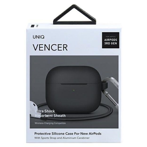 Uniq Vencer Silicone case for AirPods 3 - gray 6