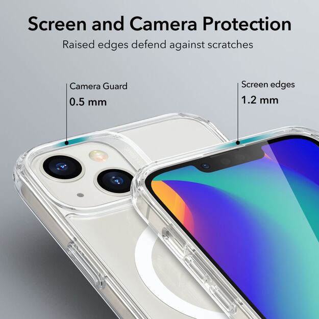 ESR Classic Hybrid Halolock Case with MagSafe for iPhone 13 / iPhone 14 - Clear 5