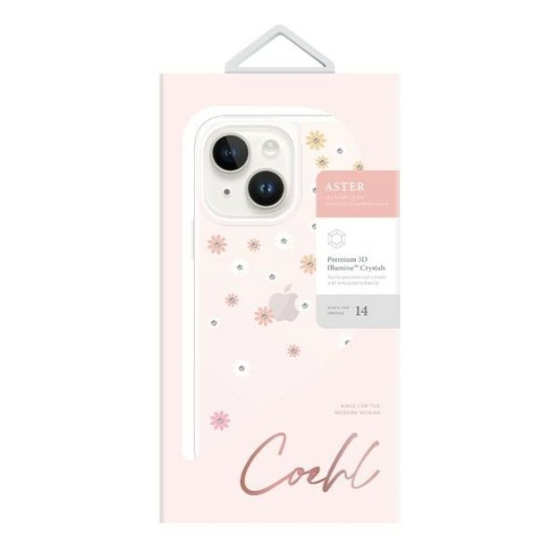 Uniq Coehl Aster case for iPhone 14 Plus - pink 3
